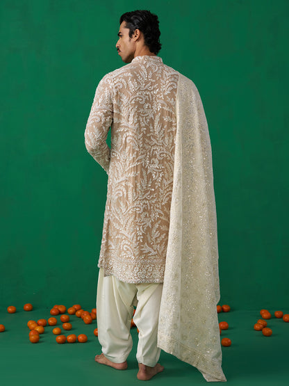 LEAF CHIKU KURTA SET