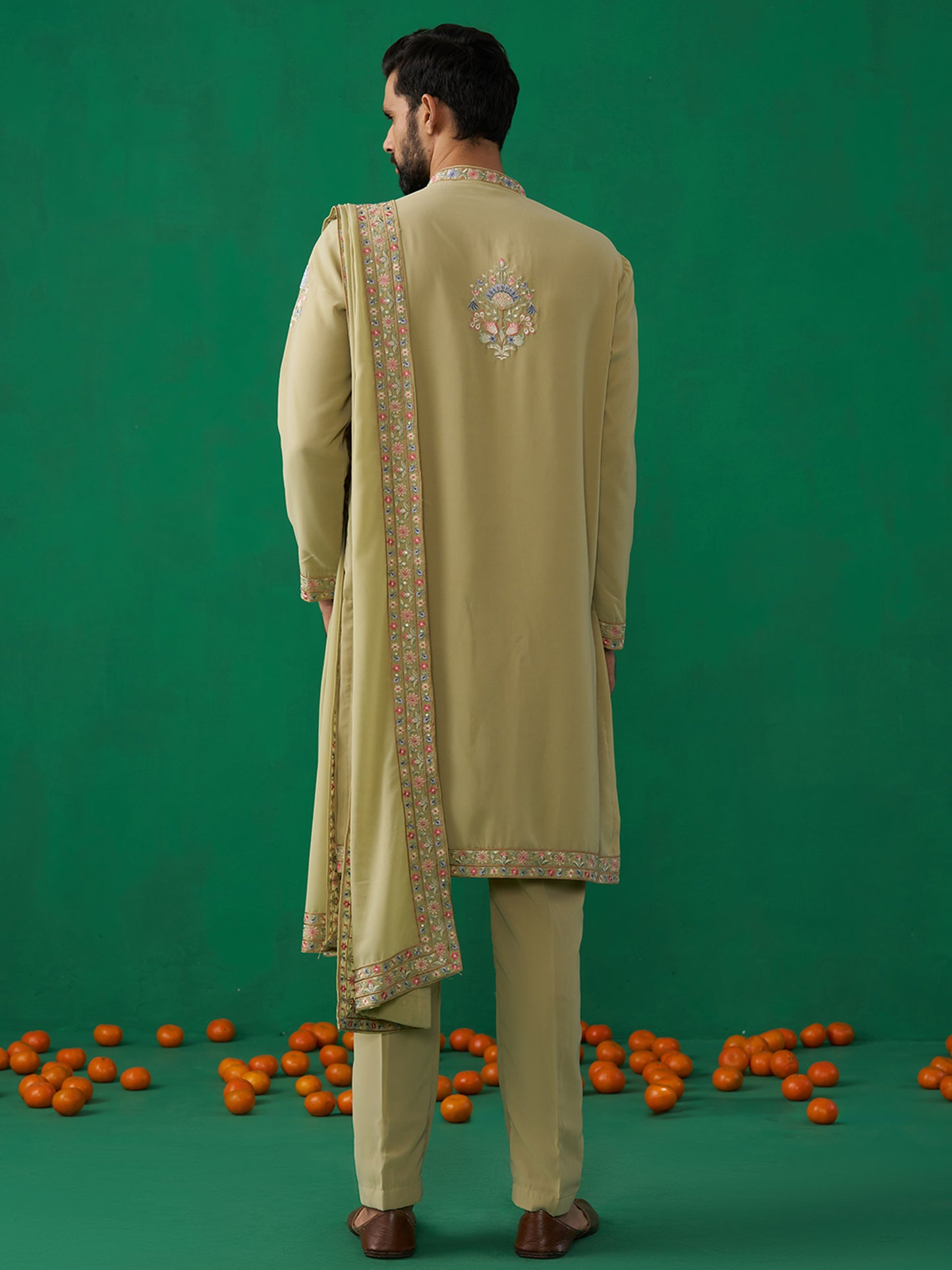 DEER GREEN KURTA SET