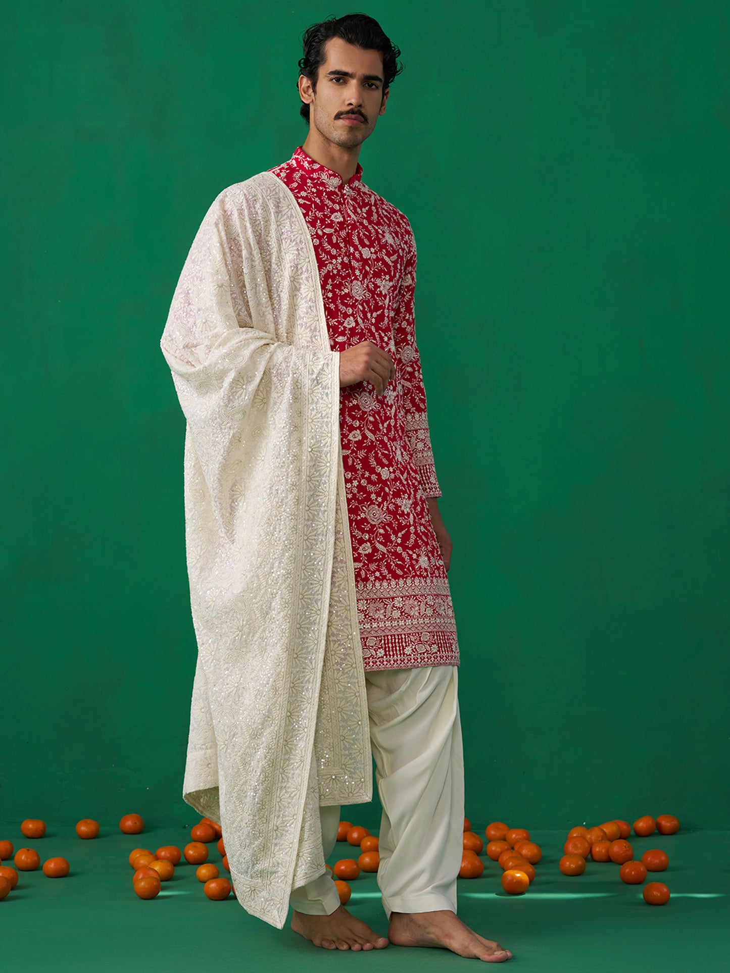 ROSE HOTPINK KURTA SET