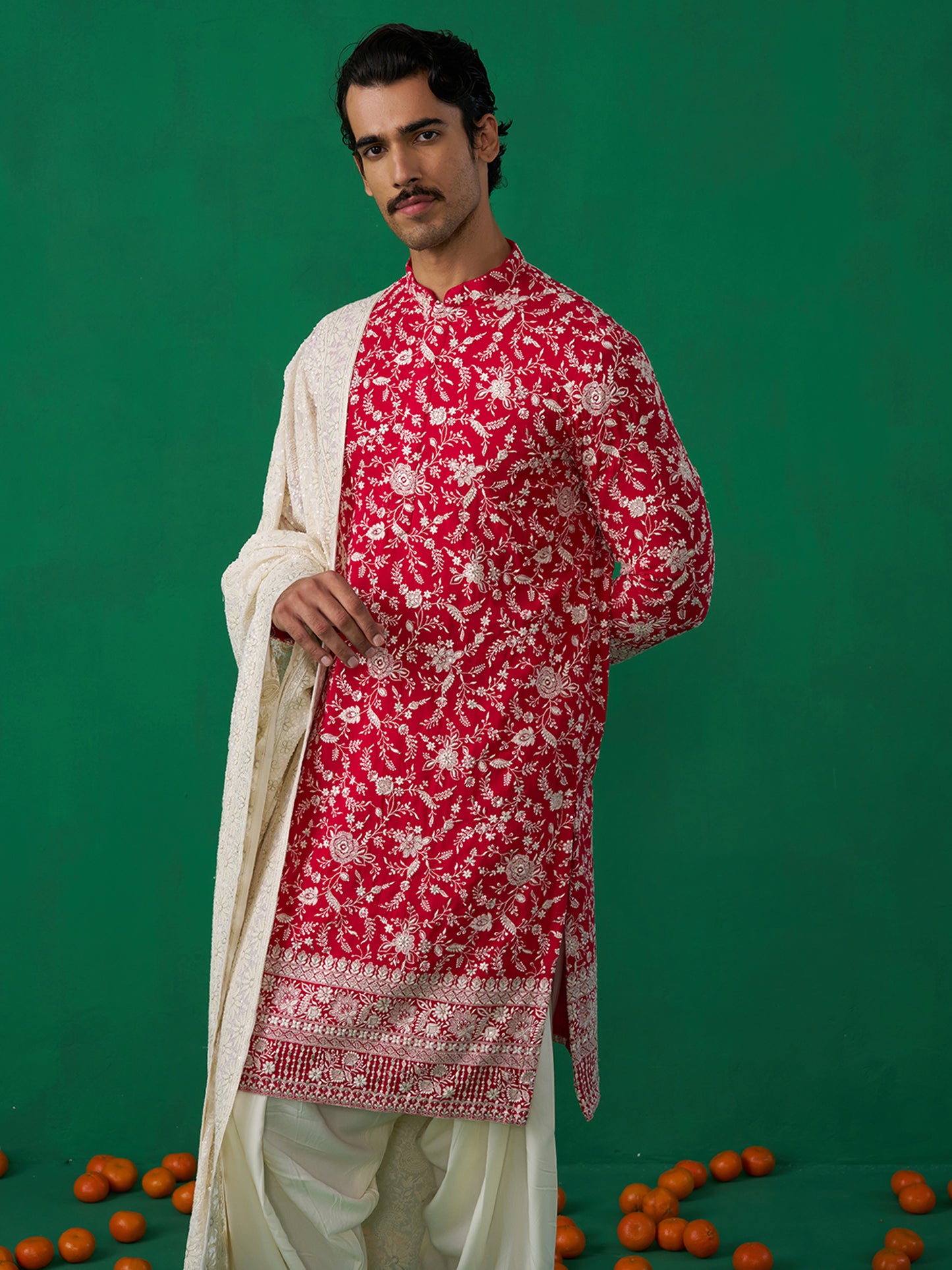 ROSE HOTPINK KURTA SET