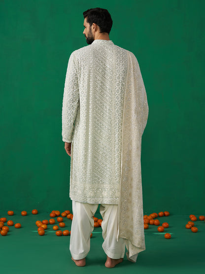 CUTDANA SKY KURTA SET