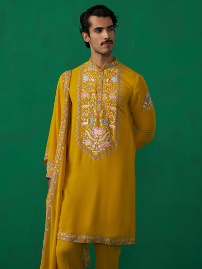 DEER HALDI KURTA SET