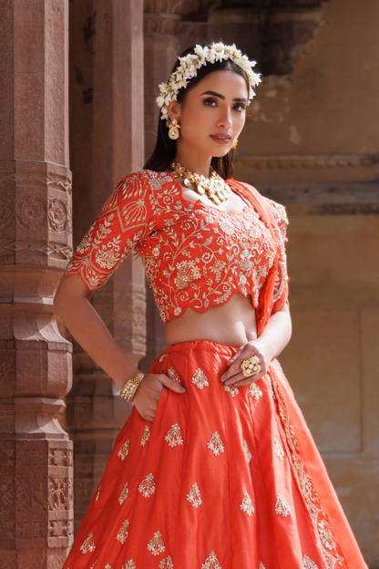 SUNLIT SYMPHONY LEHENGA SET