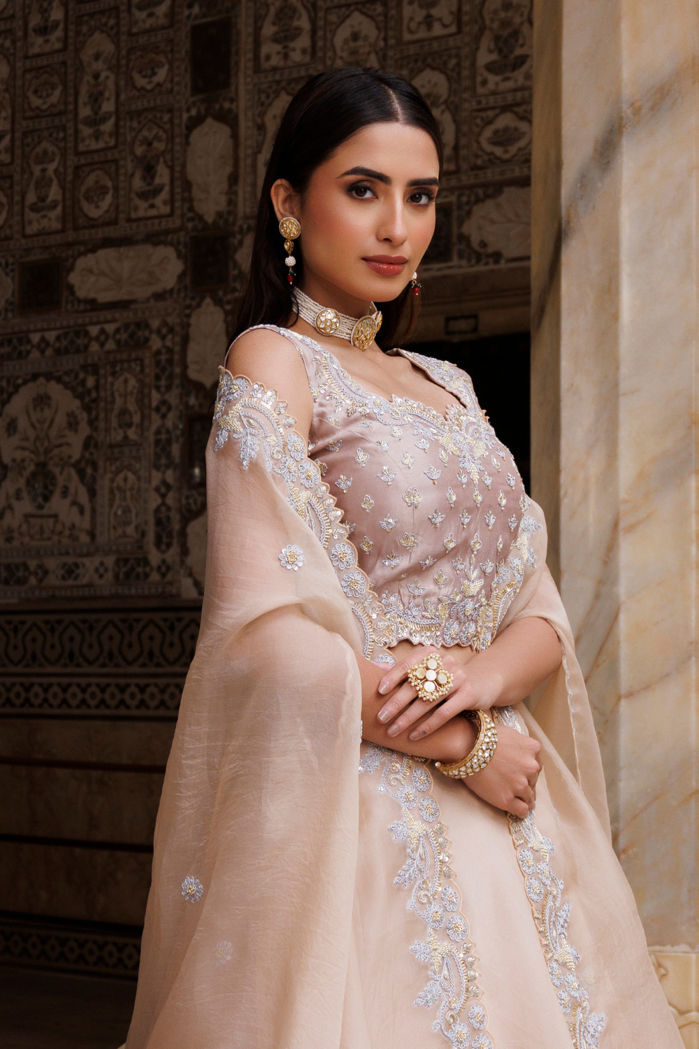 GOLDEN GLEAM CAPE SET