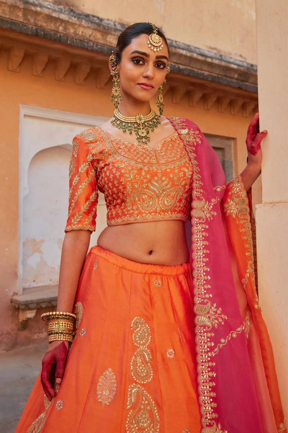 SURAJ MOOKHI LEHENGA SET