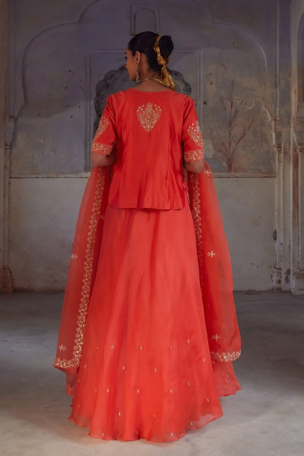 EKANI RAJPUTI LEHENGA SET