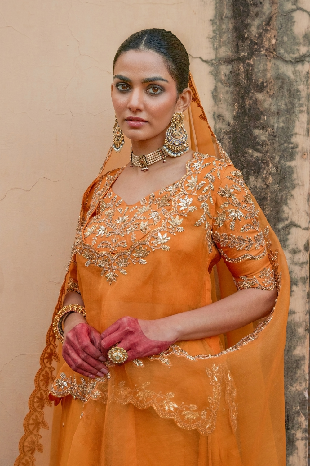 SONA KAMAL RAJPUTI LEHENGA SET