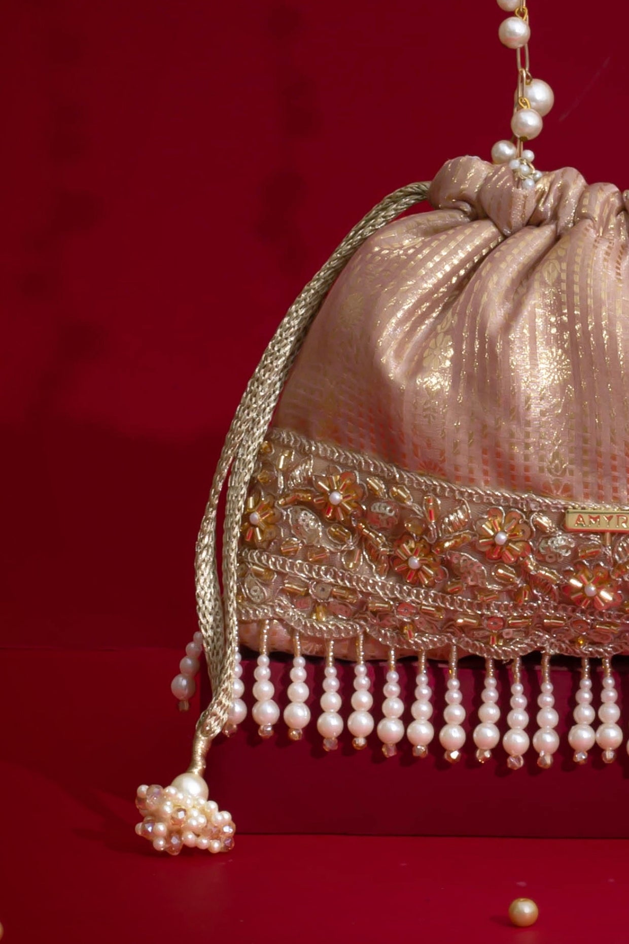 VIVAAH EMBELLISHED POTLI - PINK