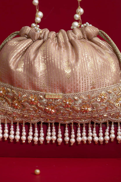 VIVAAH EMBELLISHED POTLI - PINK