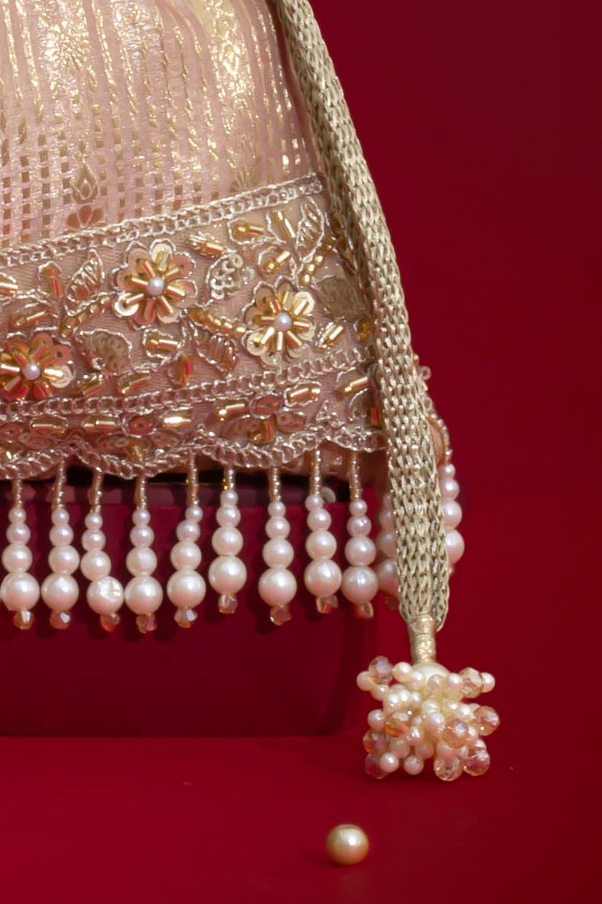 VIVAAH EMBELLISHED POTLI - PINK