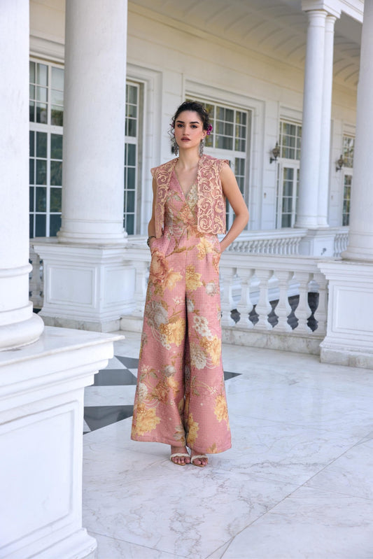 ALYSA JUMPSUIT - White Maison de Couture
