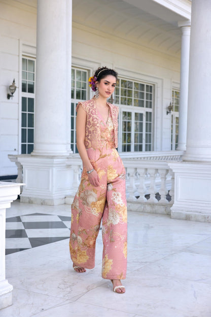 ALYSA JUMPSUIT - White Maison de Couture