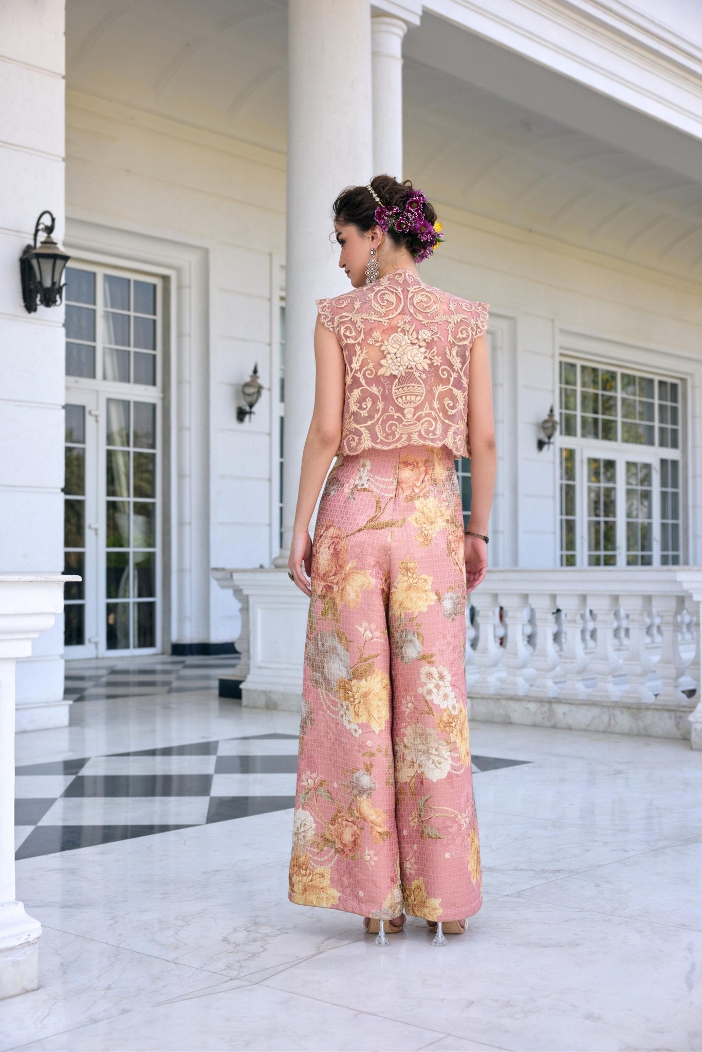 ALYSA JUMPSUIT - White Maison de Couture