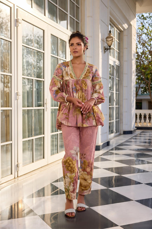 ANAISHA CO - ORD SET - White Maison de Couture