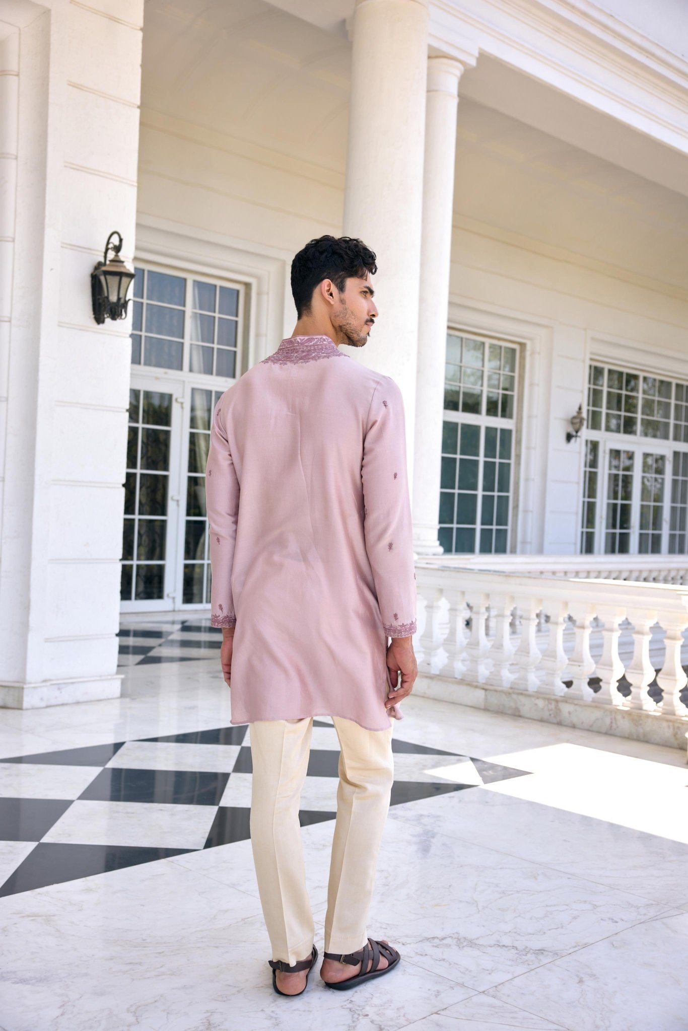 AYAAZ KURTA SET - White Maison de Couture
