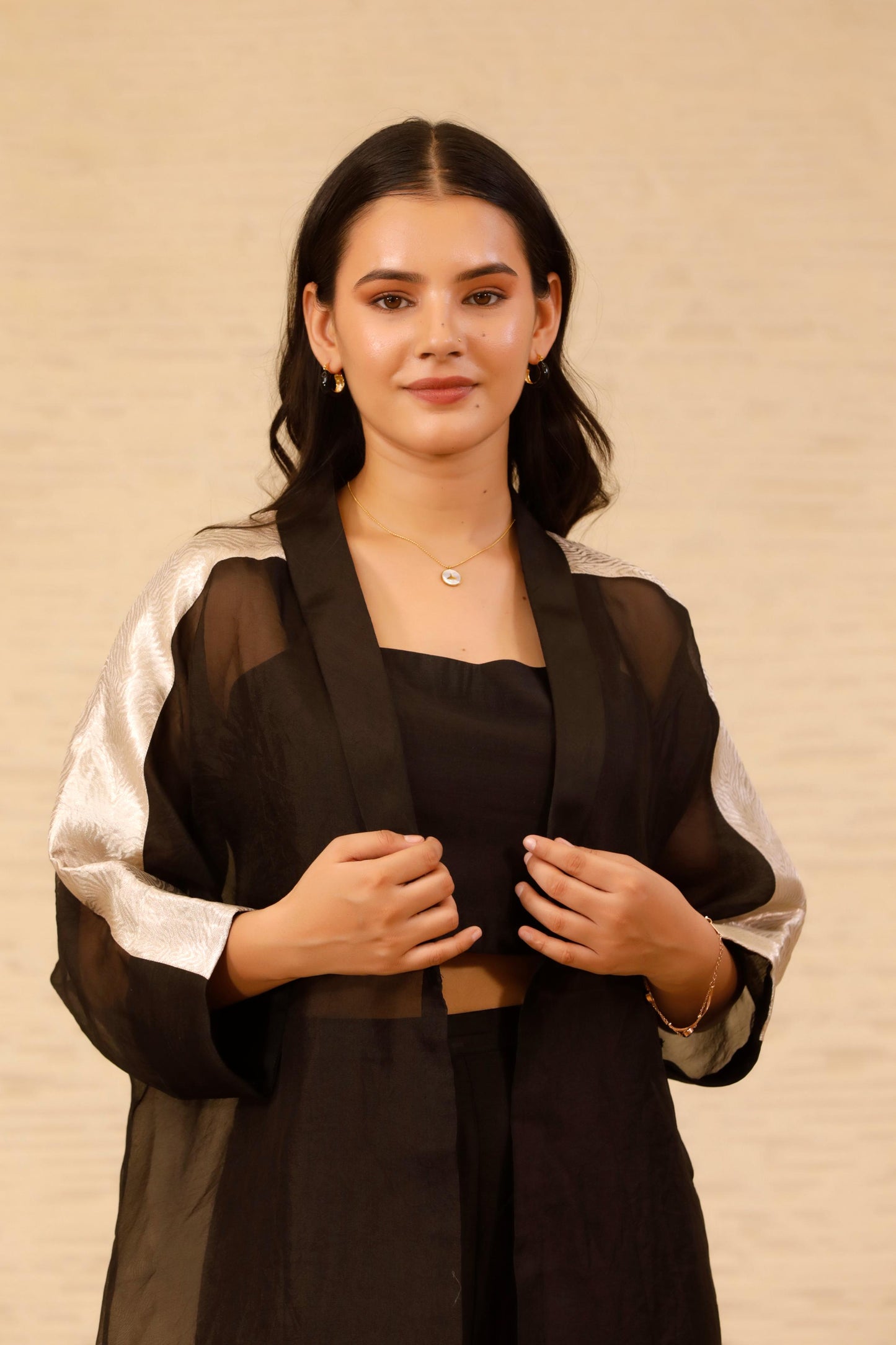 CHAMAK LONG COAT WITH COORDS