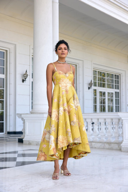 HANA DRESS - White Maison de Couture
