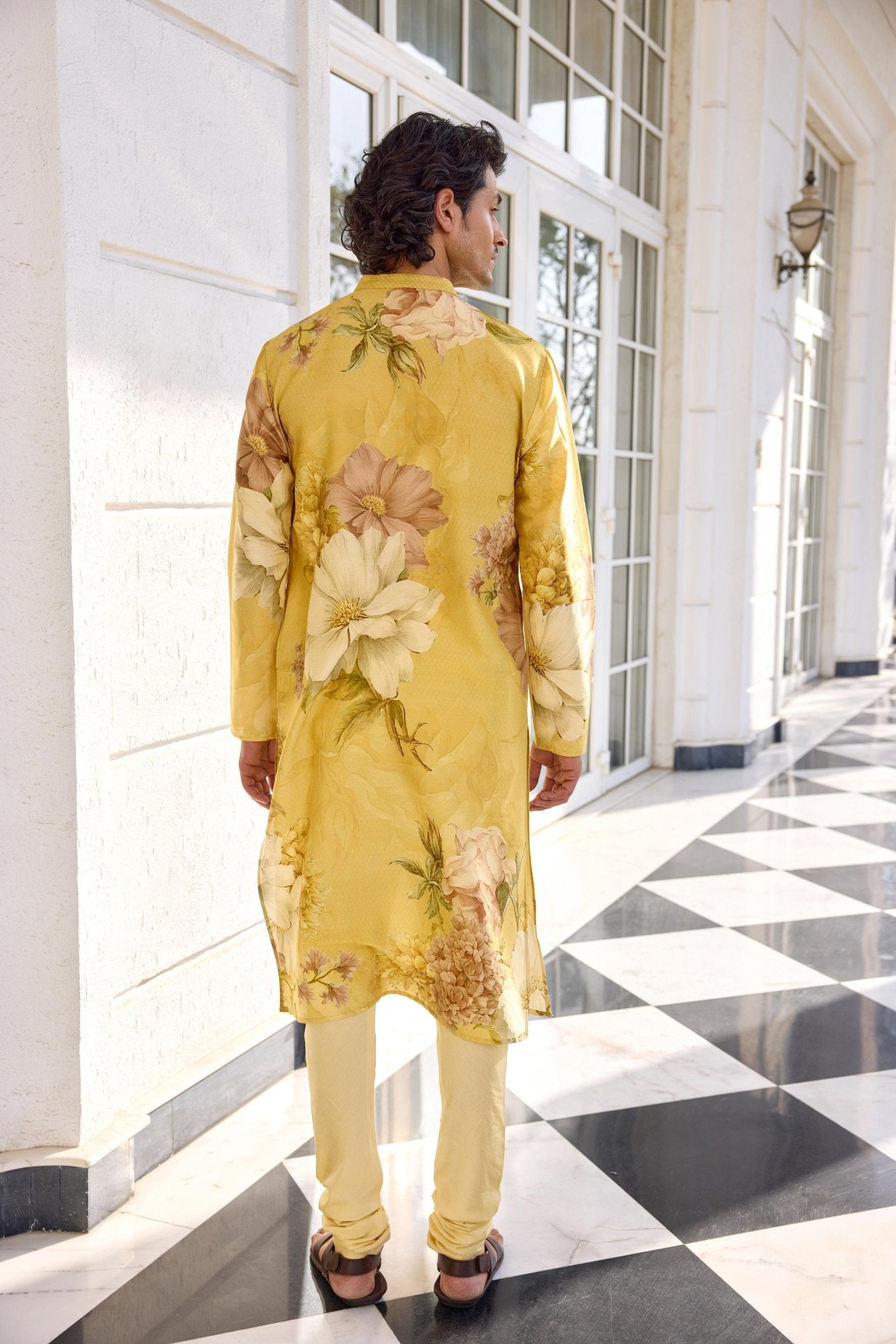 ILYAZ KURTA SET - White Maison de Couture