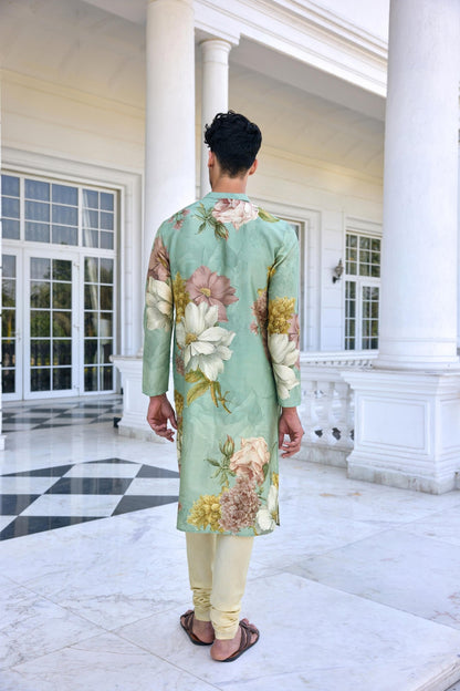 ILYAZ KURTA SET - White Maison de Couture
