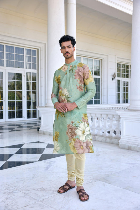 ILYAZ KURTA SET - White Maison de Couture