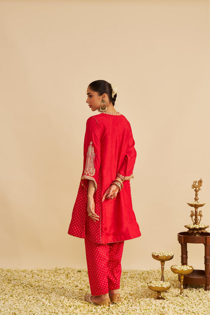 JERIAH - SHORT CHAUGA WITH SALWAR