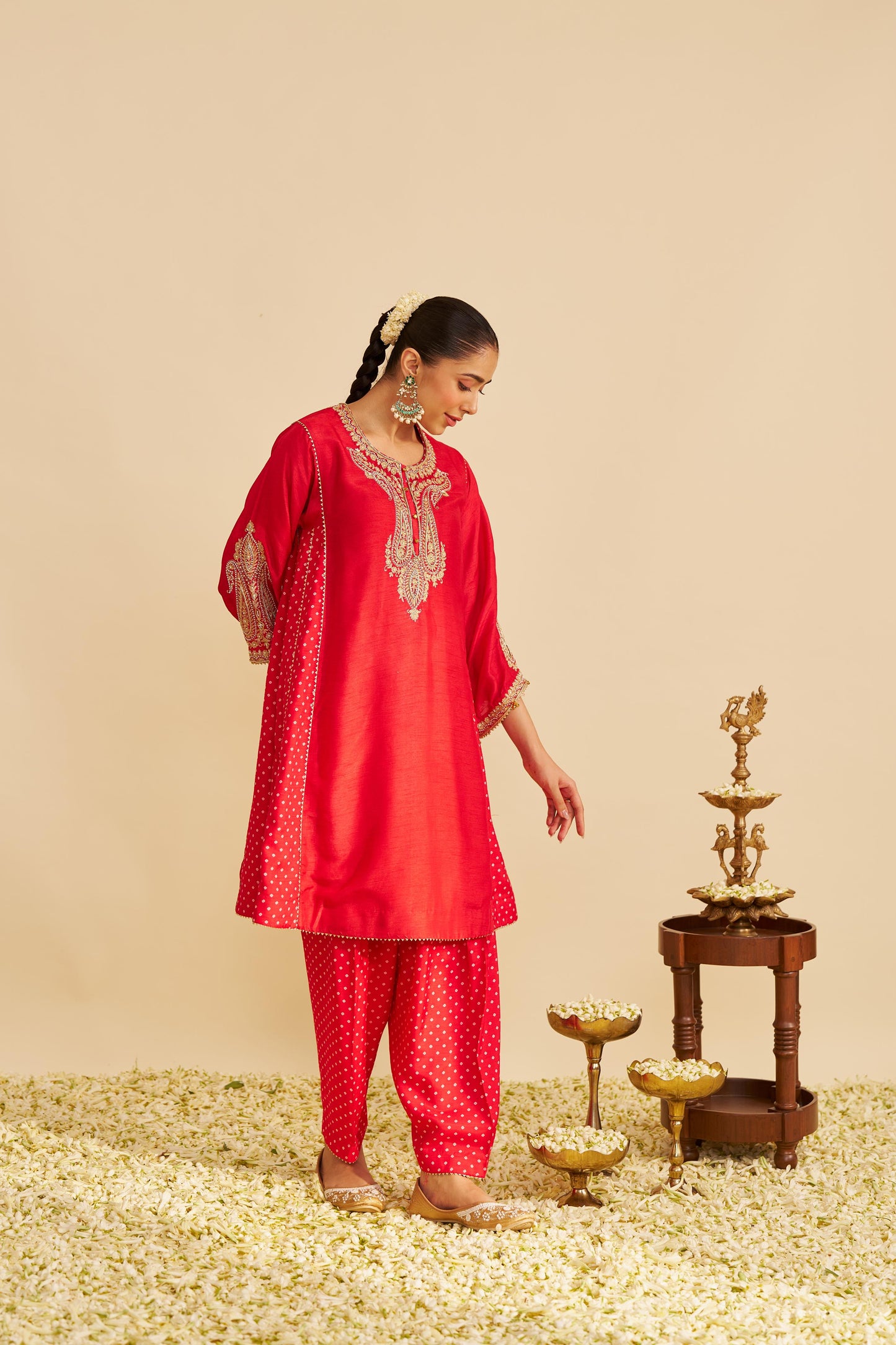 JERIAH - SHORT CHAUGA WITH SALWAR