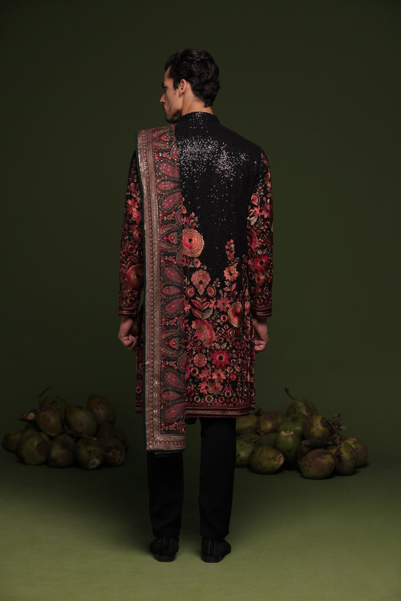 MADHAV MULTI KURTA SET WITH TROUSER AND DUPATTA - White Maison de Couture