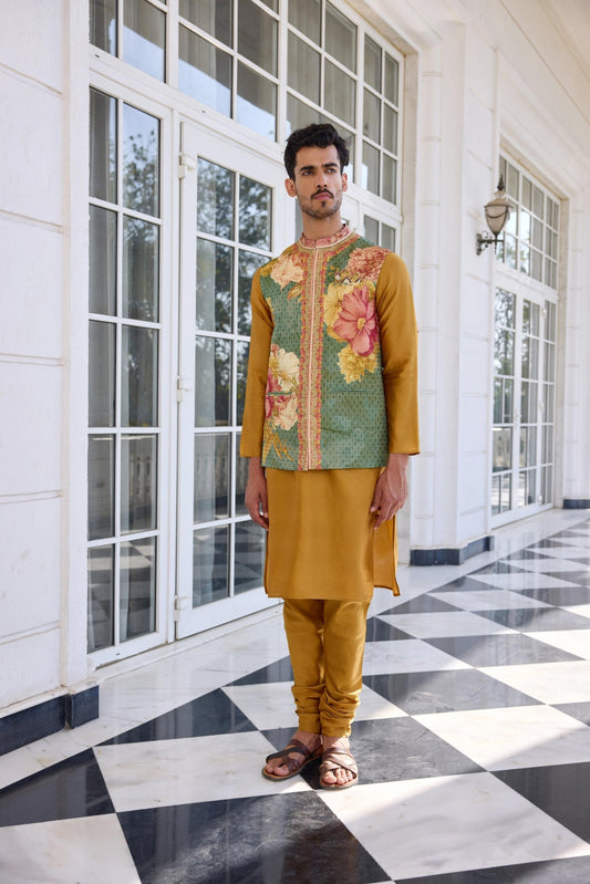 MAHIR BANDI SET - White Maison de Couture
