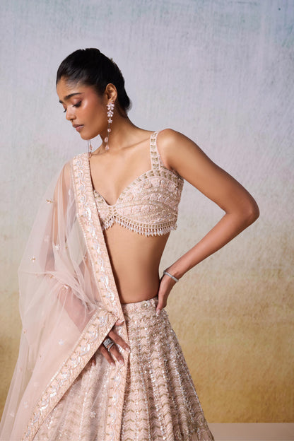 PEARL PINK LEHENGA SET