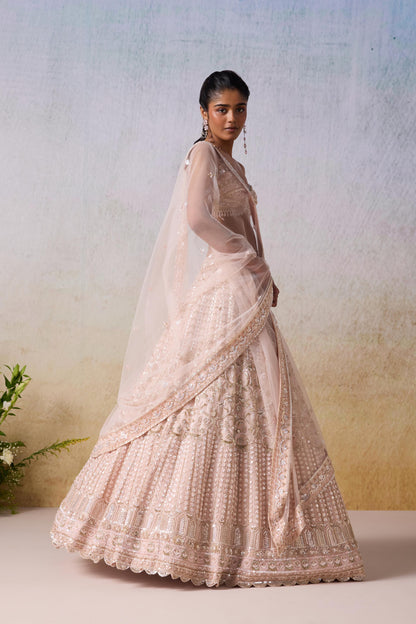 PEARL PINK LEHENGA SET