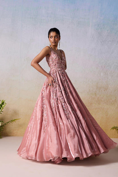 DUSTY ROSE GOWN