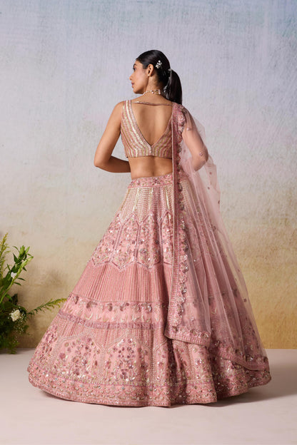 DUSTY ROSE LEHENGA SET