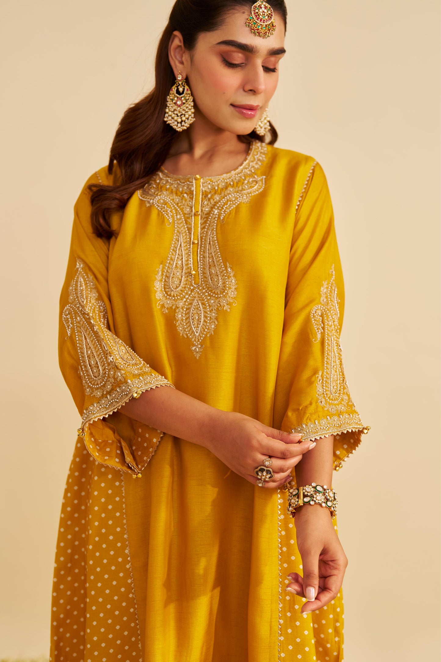 JERIAH - SHORT CHAUGA WITH SALWAR