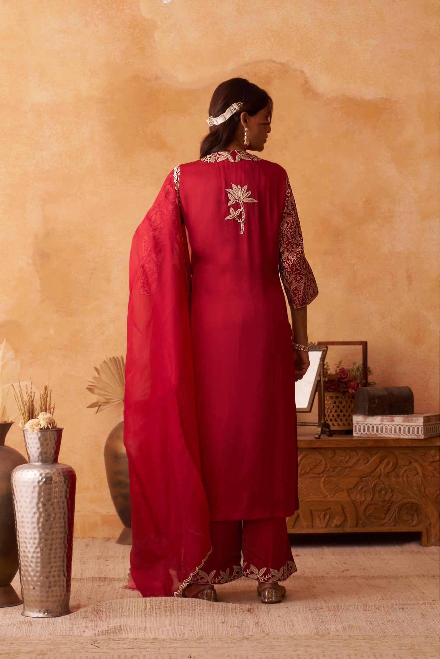 KANAK KURTA SET WITH DUPATTA
