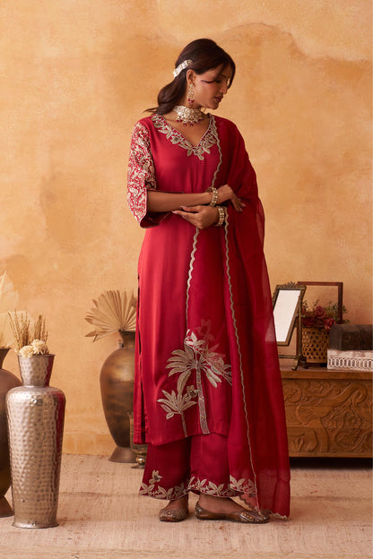 KANAK KURTA SET WITH DUPATTA