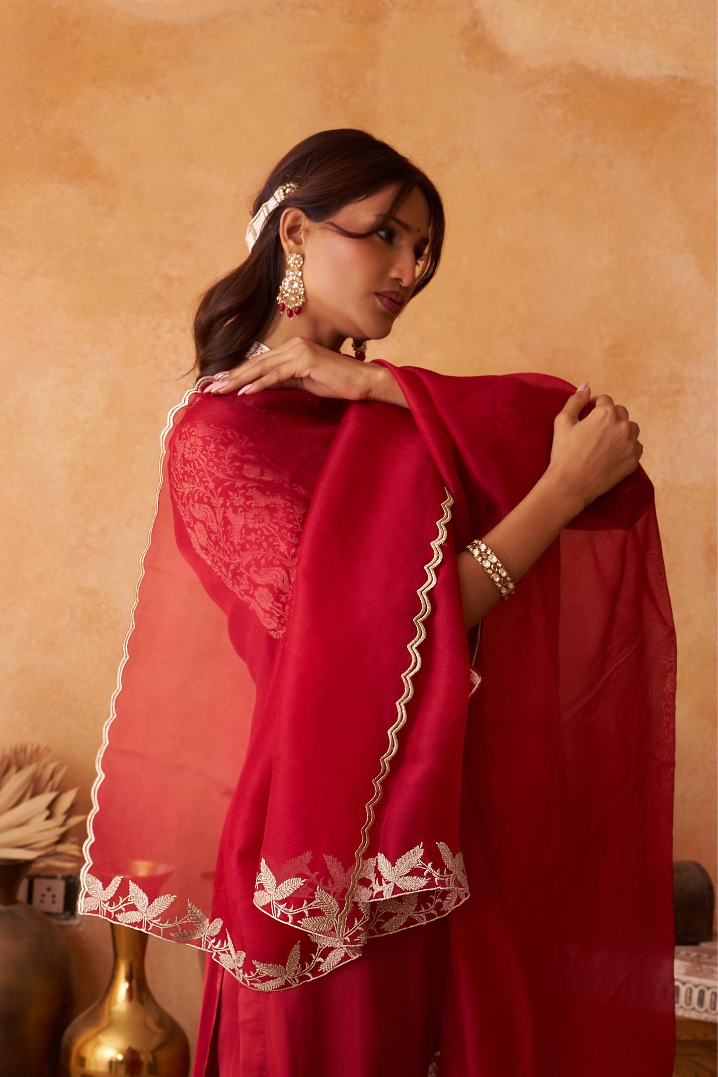 KANAK KURTA SET WITH DUPATTA