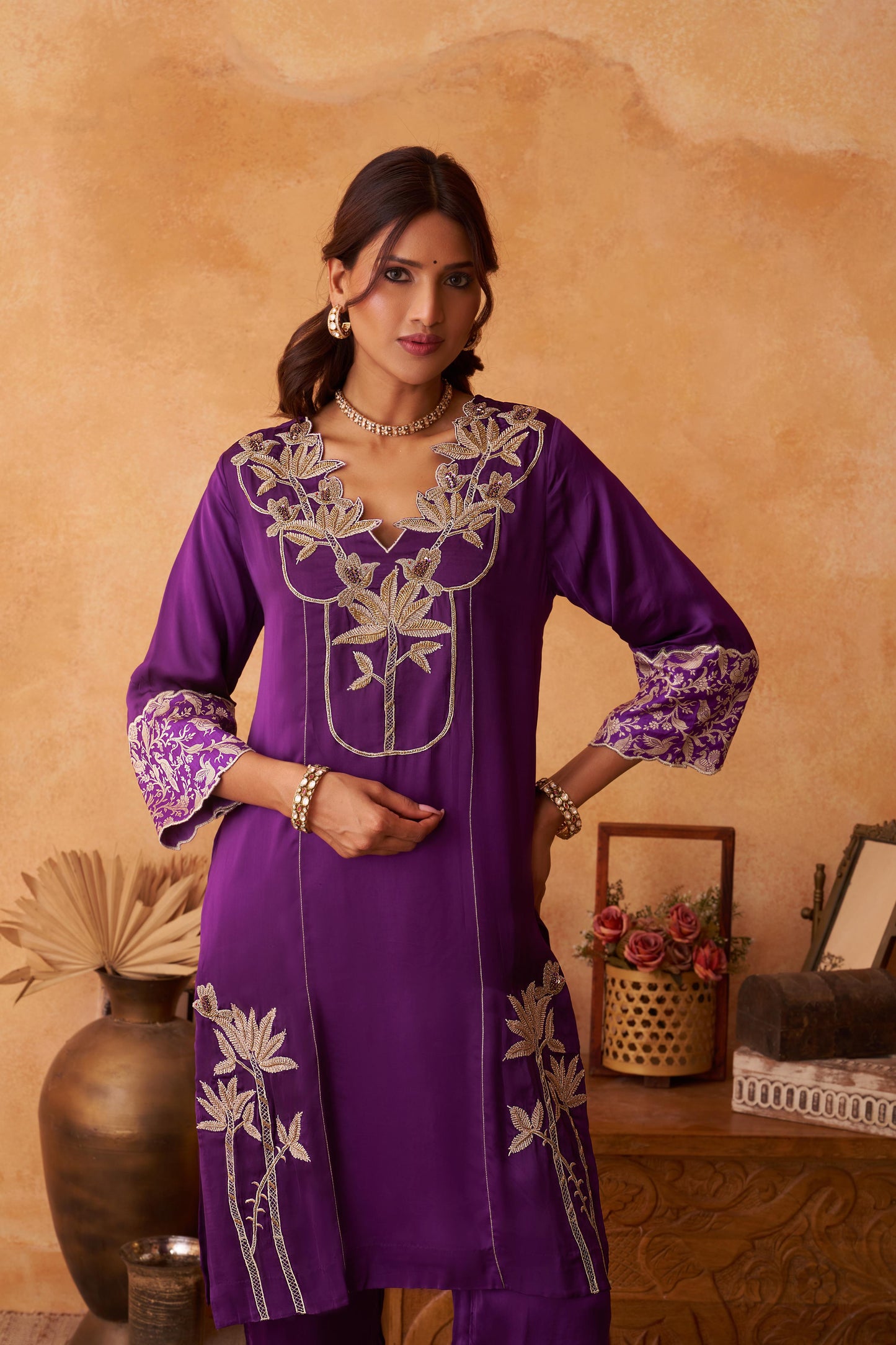 CHARBAGH KURTA SET