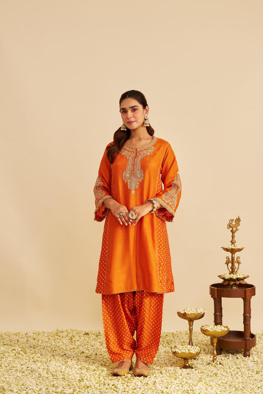 JERIAH - SHORT CHAUGA WITH SALWAR