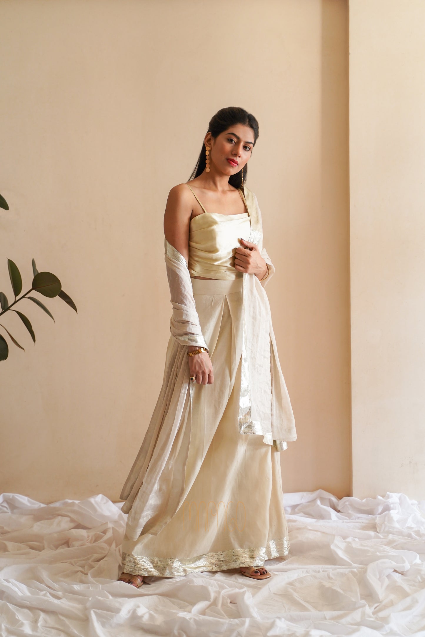 BOX PLEAT SKIRT SET