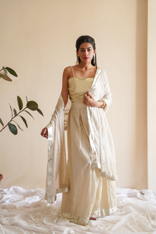 BOX PLEAT SKIRT SET
