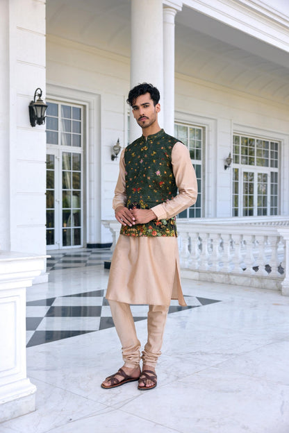 REHYAN BANDI SET - White Maison de Couture