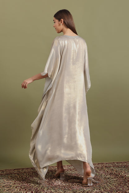 IVORY GOLD MAYURA KAFTAAN