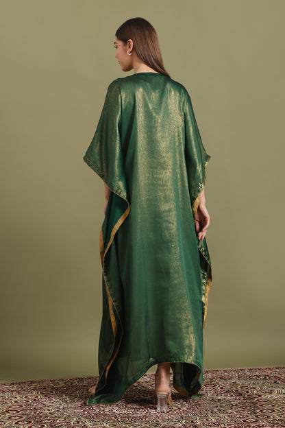 EMERALD GREEN MAYURA KAFTAAN