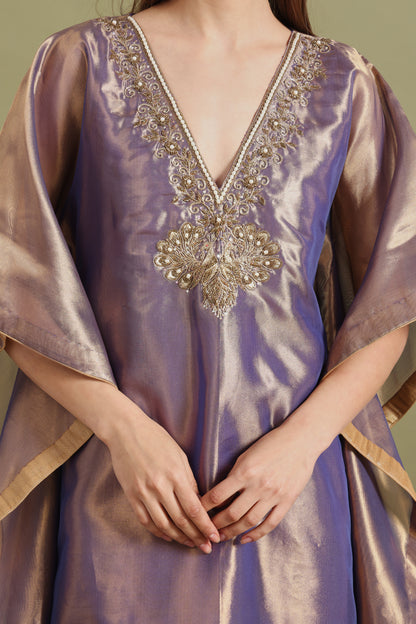 LAVENDER GOLD MAYURA KAFTAAN