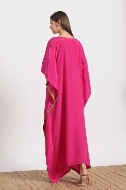 FUSCHIA PINK MAYURA KAFTAAN