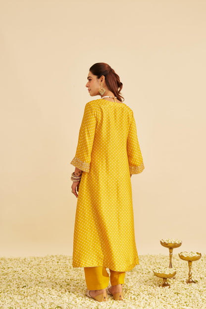 ZALIYAH - LONG CHAUGA WITH SALWAR