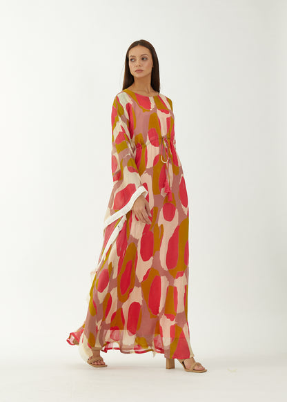 ABSTRACT KAFTAN