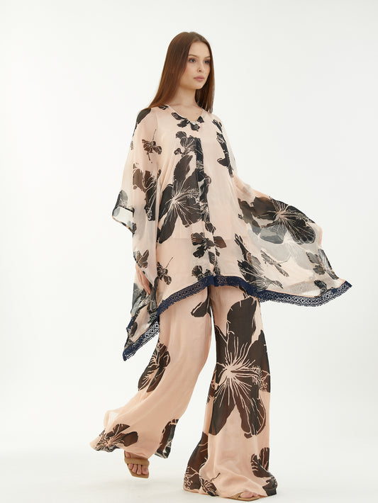 FLORAL KAFTAN PANTS