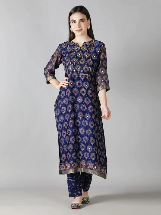 AMETHYST PURPLE KURTA SET