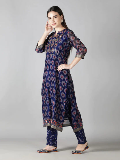 AMETHYST PURPLE KURTA SET